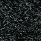 Gray fabric texture with curled petal-like elements, matte finish, and subtle tonal variations; sample labeled “swan > fabric > extra 840”.